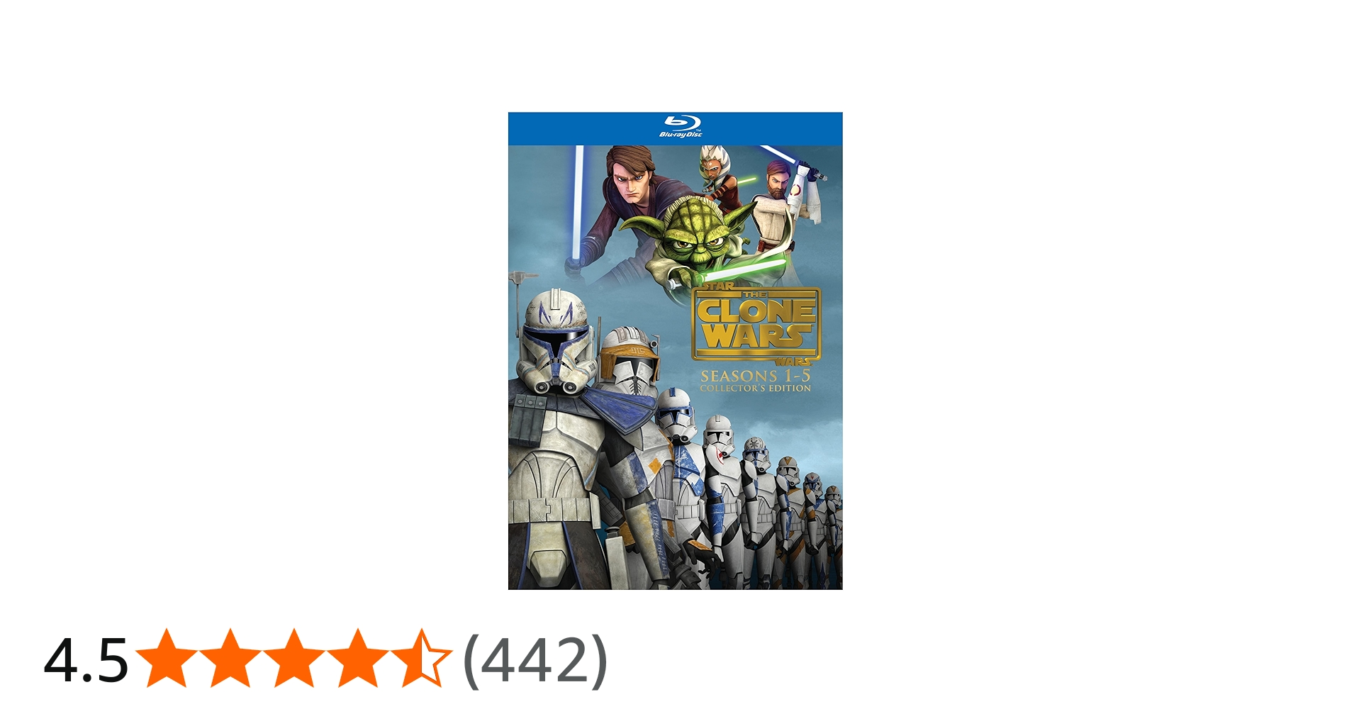 Amazon.co.jp: STAR WARS: THE CLONE WARS: SEASON 1-5 (COLLECTORS : DVD