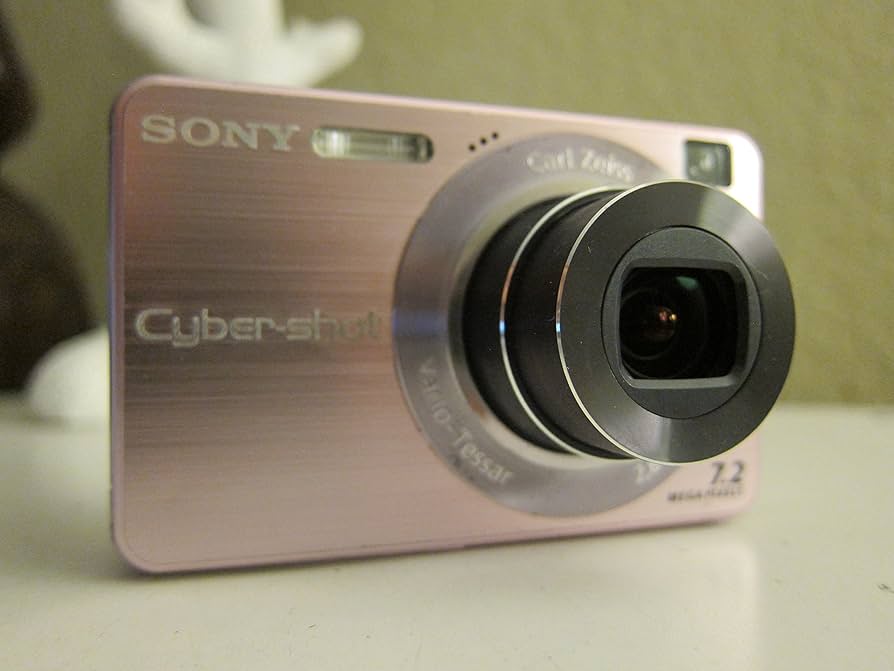 Amazon.com : Sony Cybershot DSCW120/P 7.2MP Digital Camera with 4x
