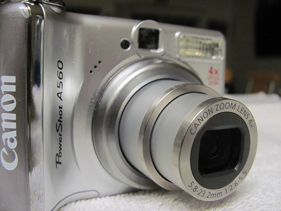 Amazon.com : Canon PowerShot A560 7.1MP Digital Camera with 4x