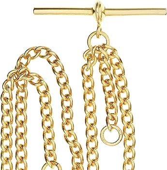 Amazon.com: Double Albert Chain for Pocket Watch - Finished in
