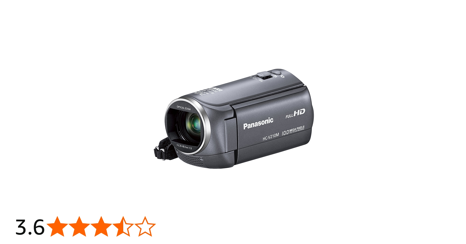 Amazon.co.jp: パナソニック デジタルハイビジョンビデオカメラ V210