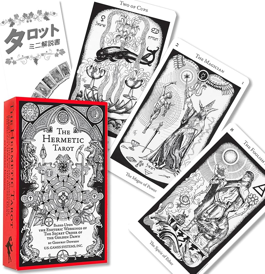Amazon.co.jp: ヘルメティック タロット Hermetic Tarot Deck タロット