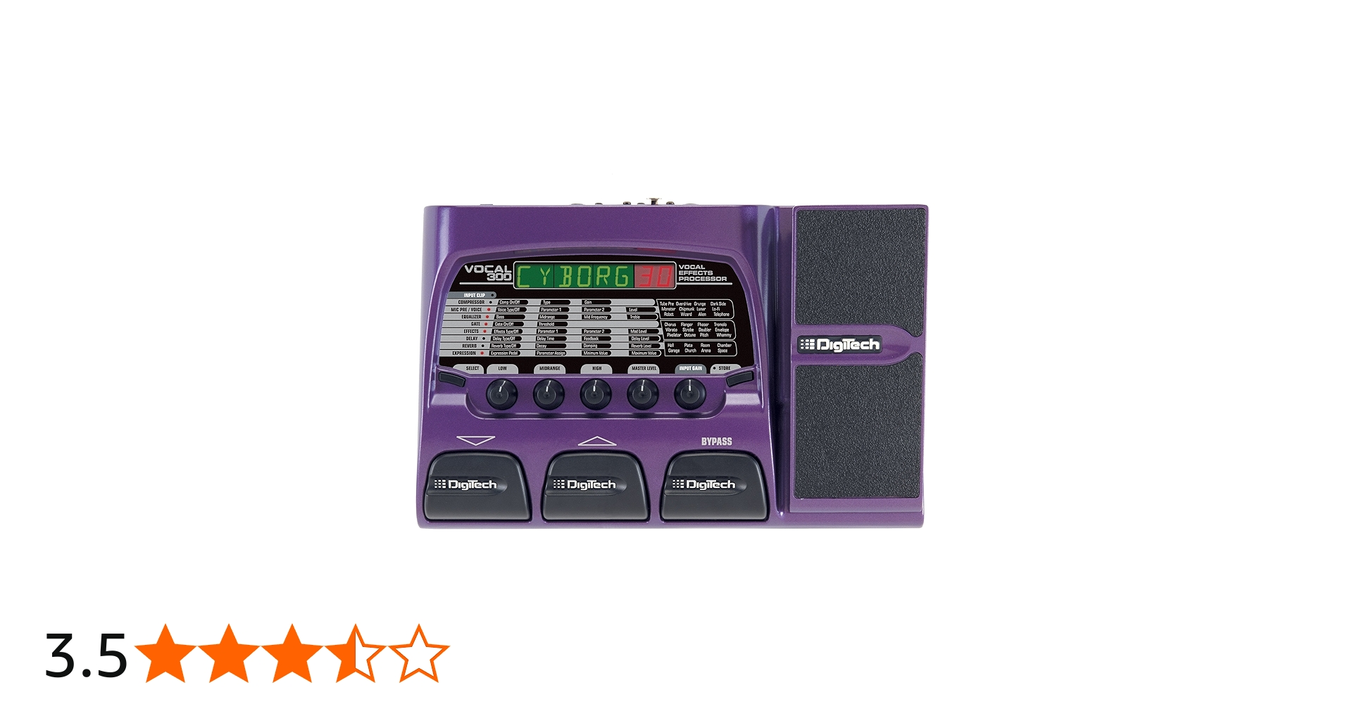 Amazon | Digitech VOCAL300 ボーカル用マルチエフェクター
