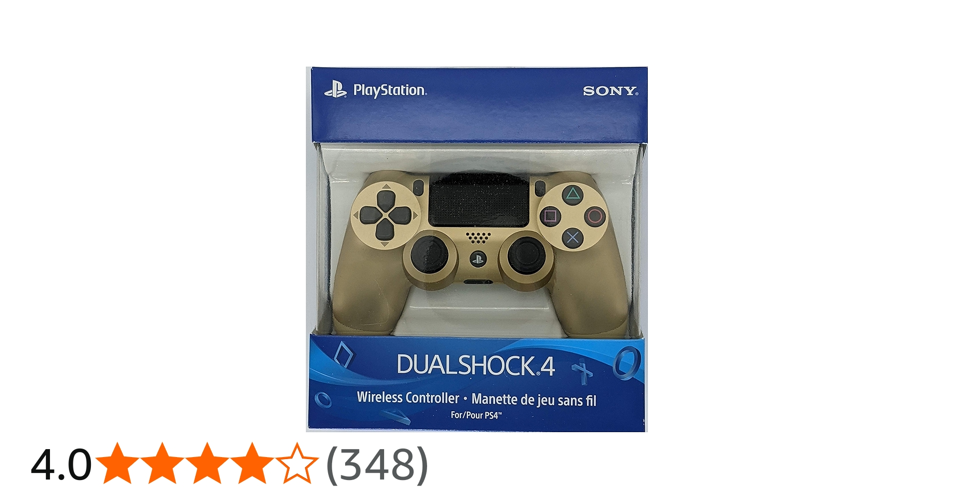 Amazon | ワイヤレスコントローラー (DUALSHOCK 4) ゴールド (CUH