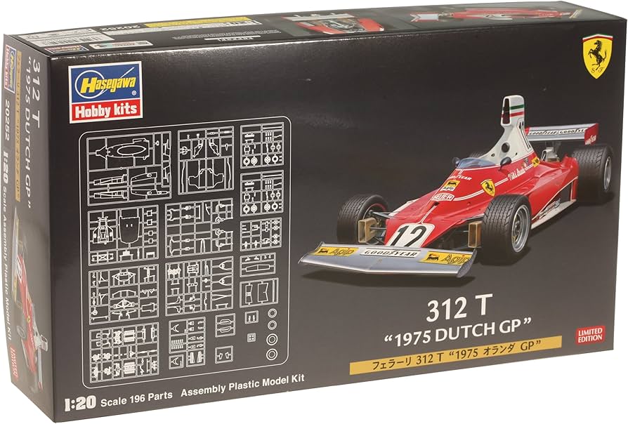 Amazon | ハセガワ 1/20 フェラーリ312T 1975 オランダGP | プラモデル