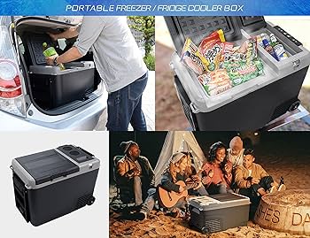 Amazon.co.jp: LIVZA ポータブル冷凍冷蔵庫 40L(2室型) LCH-M40