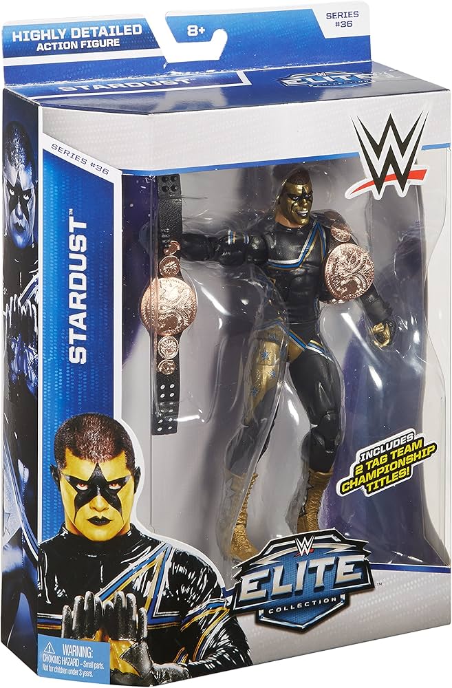 Amazon.co.jp: WWE Elite Collection Series #36 -Stardust : おもちゃ
