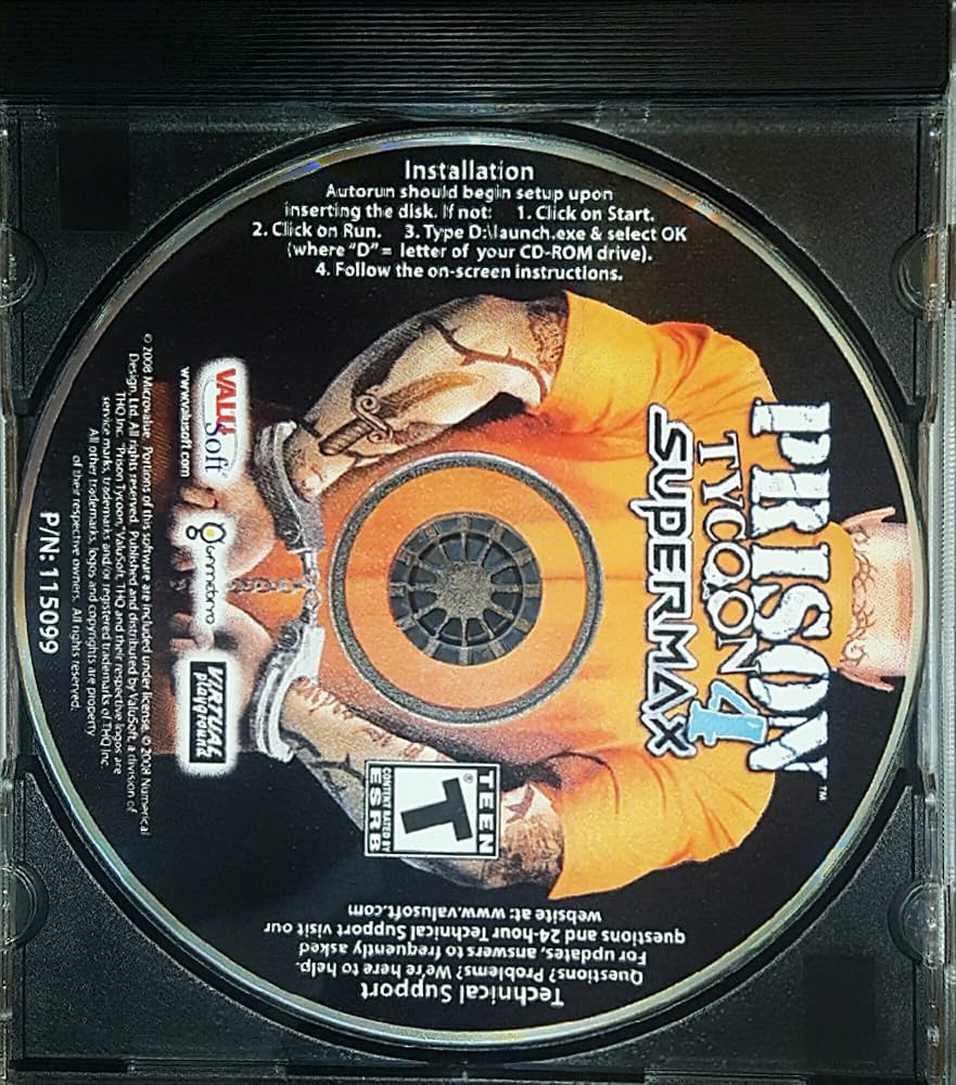 Amazon.com: Prison Tycoon 4 Super Max - PC : Video Games