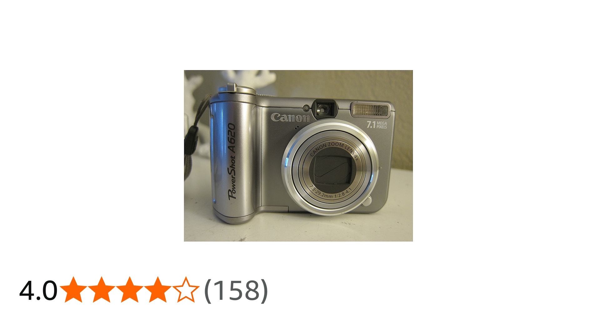 Buy Canon Powershot A620 7.1MP Digital Camera with 4x Optical Zoom