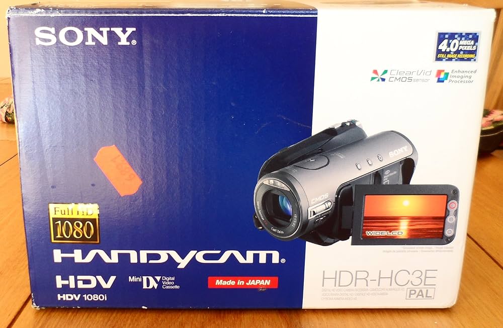 Sony HDR-HC3 High Definition Camcorder [2.0MP, 10 x Optical CMOS