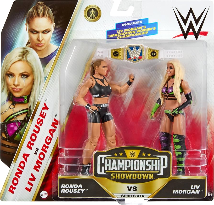 Amazon.co.jp: Mattel WWE チャンピオンシップ対決 ロンダ・ラウジー