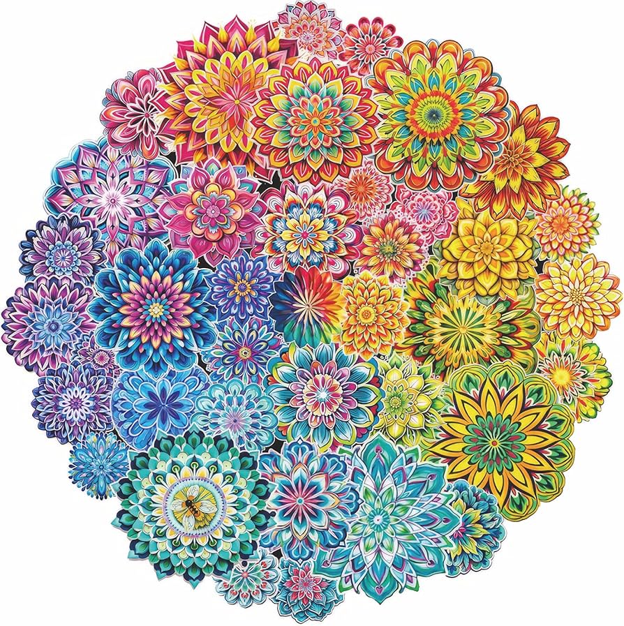 Amazon | カラフルな花のパズル インポッシブルパズル 1000ピース 大人