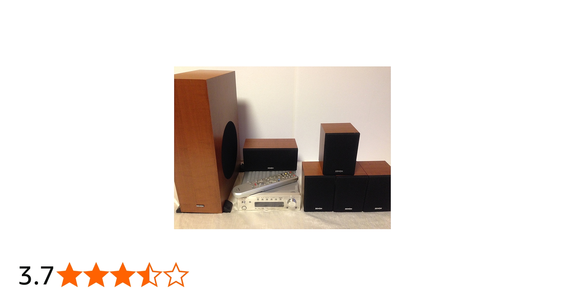 Amazon.co.jp: Denon ホームシアターシステム 木目 DHT-M380-M : 家電