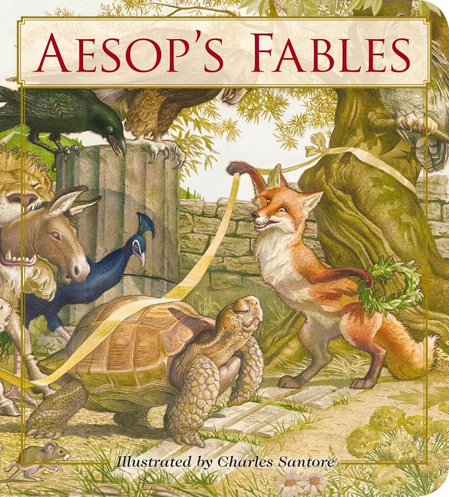 Amazon.com: Aesop's Fables Oversized Padded Board Book: The