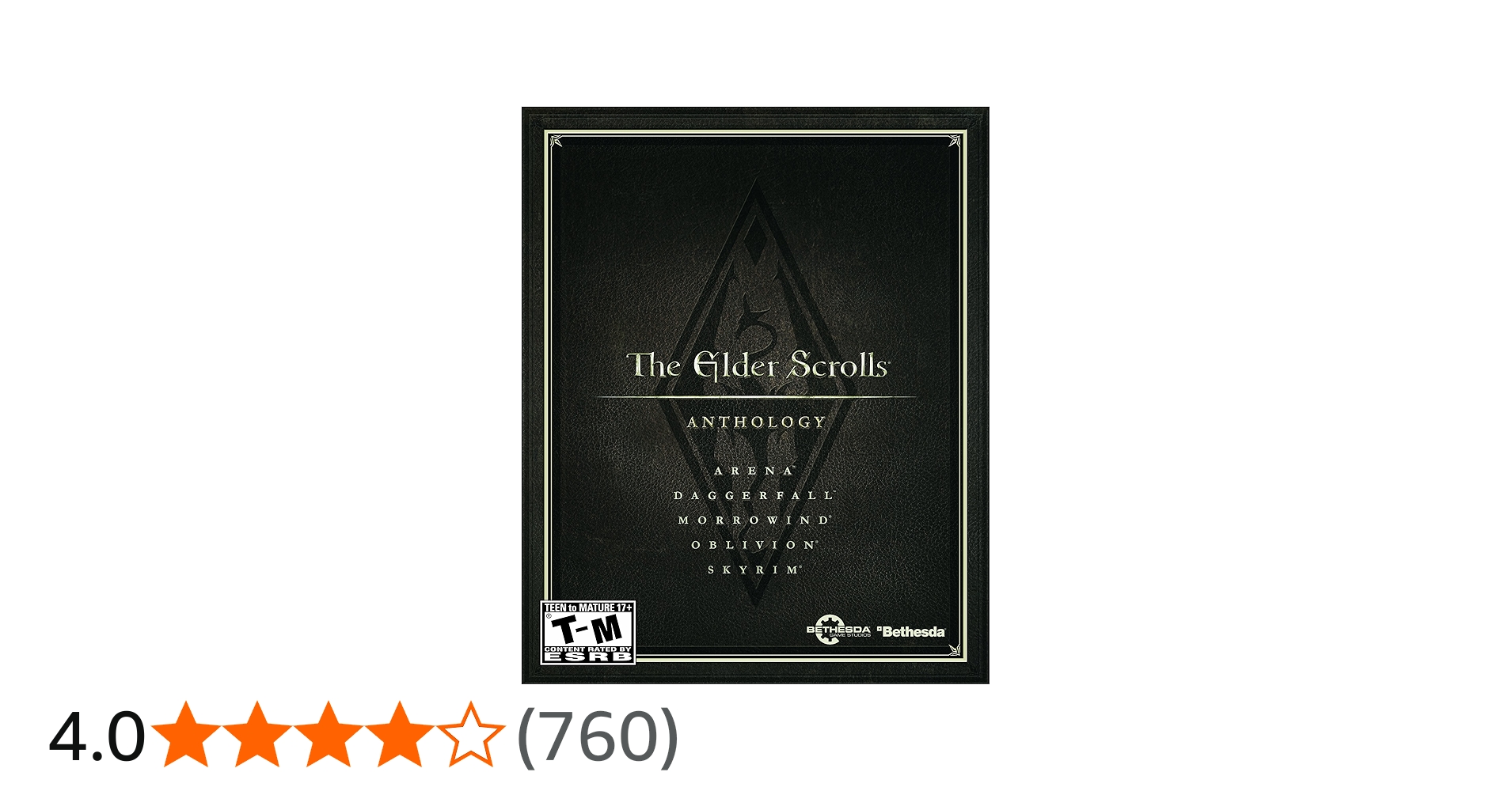 The Elder Scrolls Anthology: PC: Video Games - Amazon.ca