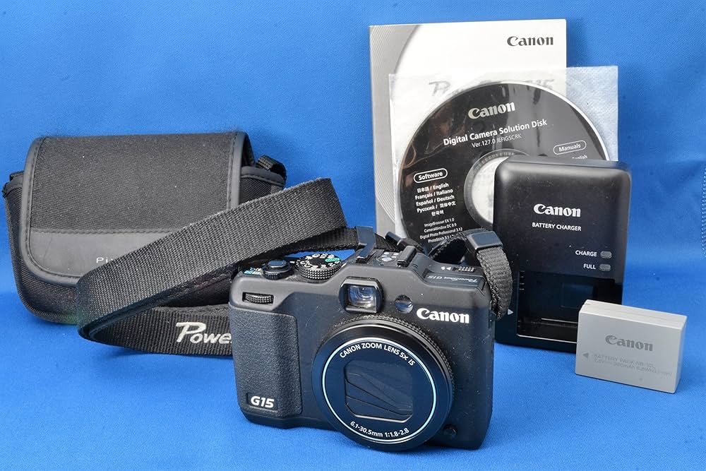 Amazon | Canon デジタルカメラ PowerShot G15 約1210万画素 光学5倍