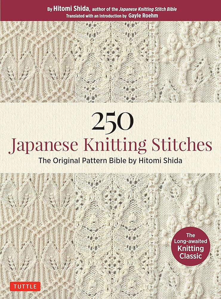 Amazon.com: 250 Japanese Knitting Stitches: The Original Pattern