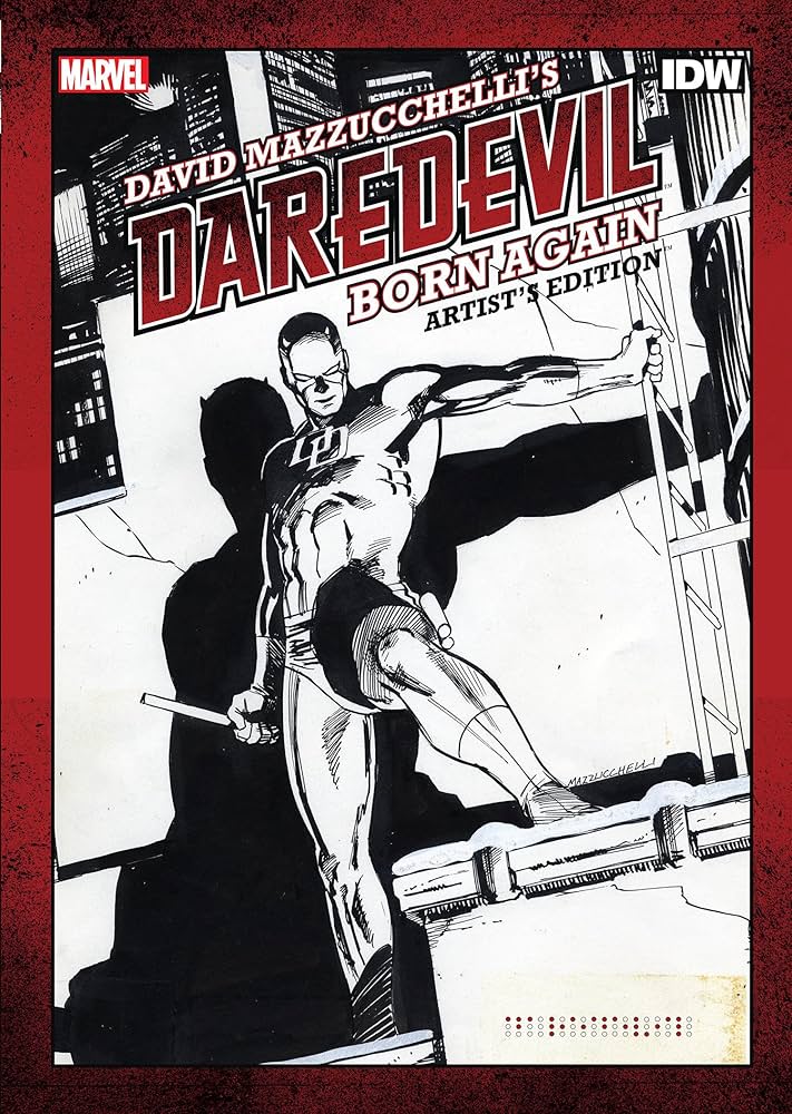 David Mazzucchelli's Daredevil Born Again Artist's Edition: Miller