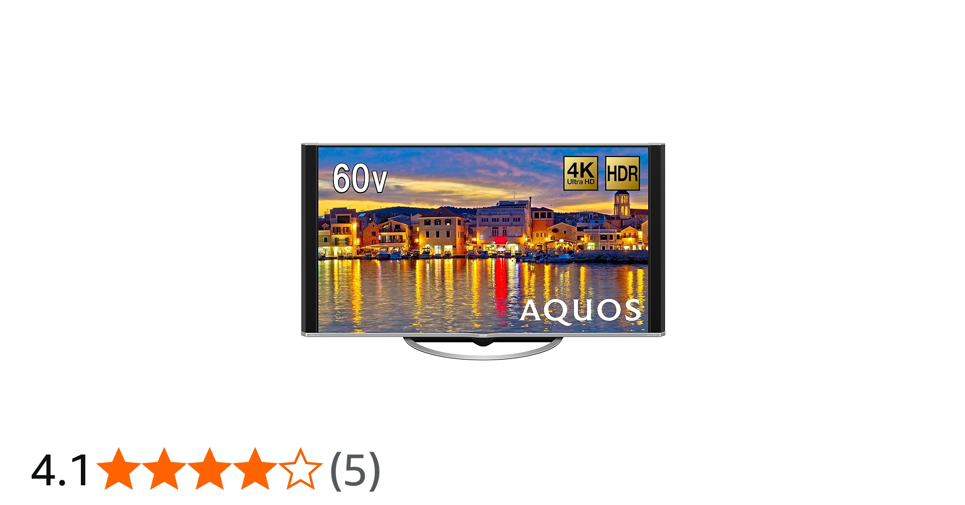 Amazon | シャープ 60V型 4K対応液晶テレビ AQUOS LC-60UH5 | テレビ 通販