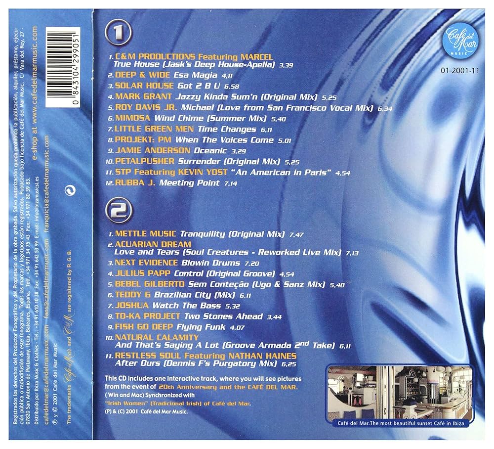 Amazon.com: Vol. 2-Cafe Del Mar Chill House: CDs & Vinyl