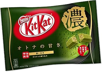 Amazon.co.jp: キットカット ミニ オトナの甘さ 濃い抹茶 12枚 : 食品