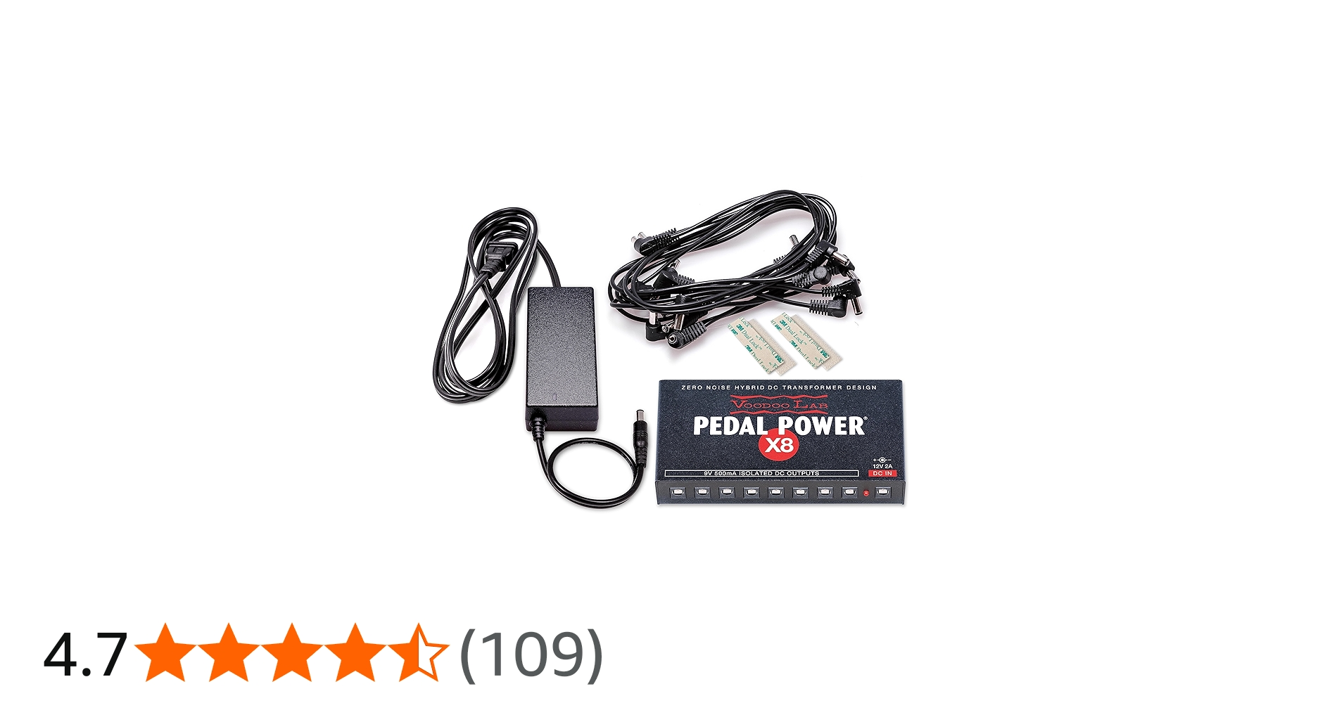 Amazon | Voodoo Lab ペダルパワー パワーサプライ X8 | ライン