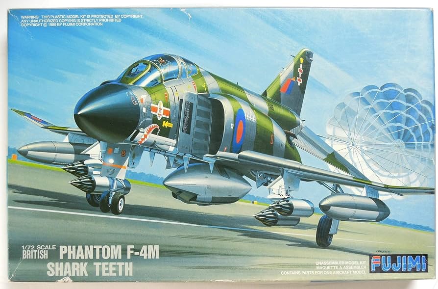 Amazon | フジミ 1/72 H-20 ブリティッシュ ファントム F-4M シャーク