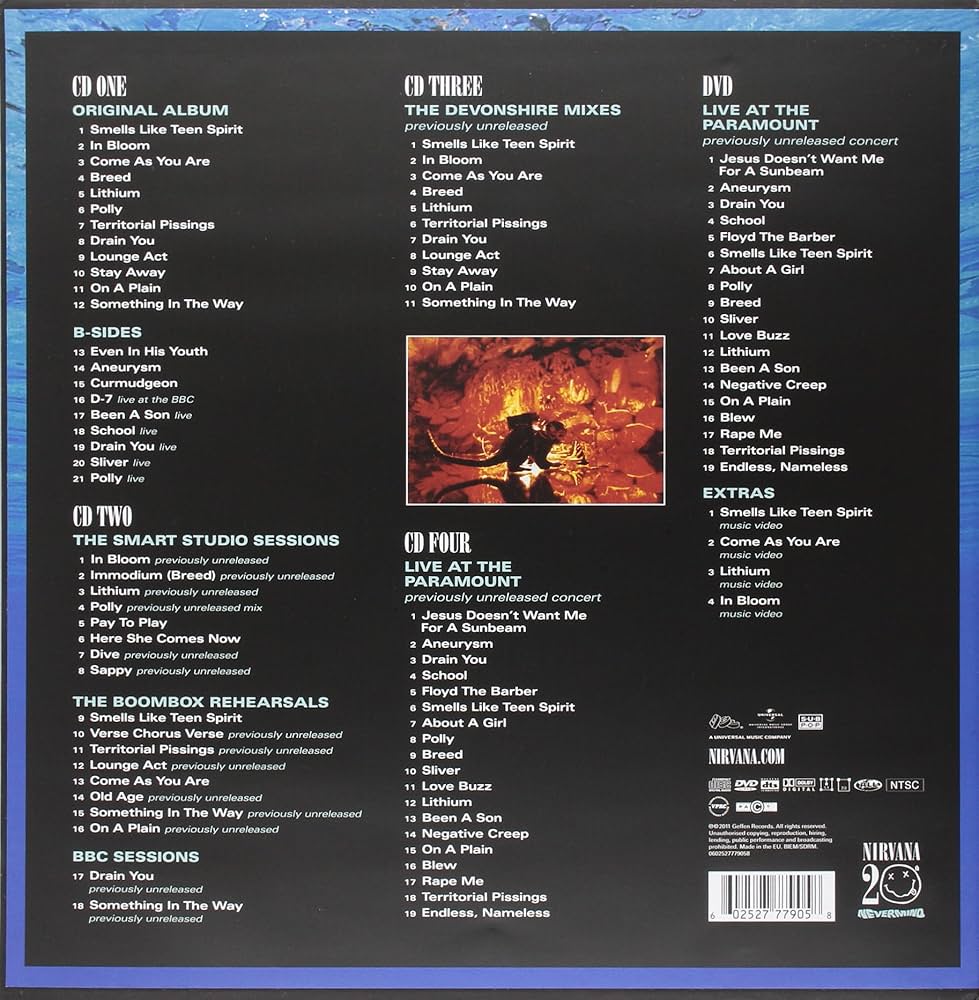 Nirvana - Nevermind [4CD/DVD Super Deluxe Box Set] - Amazon.com Music