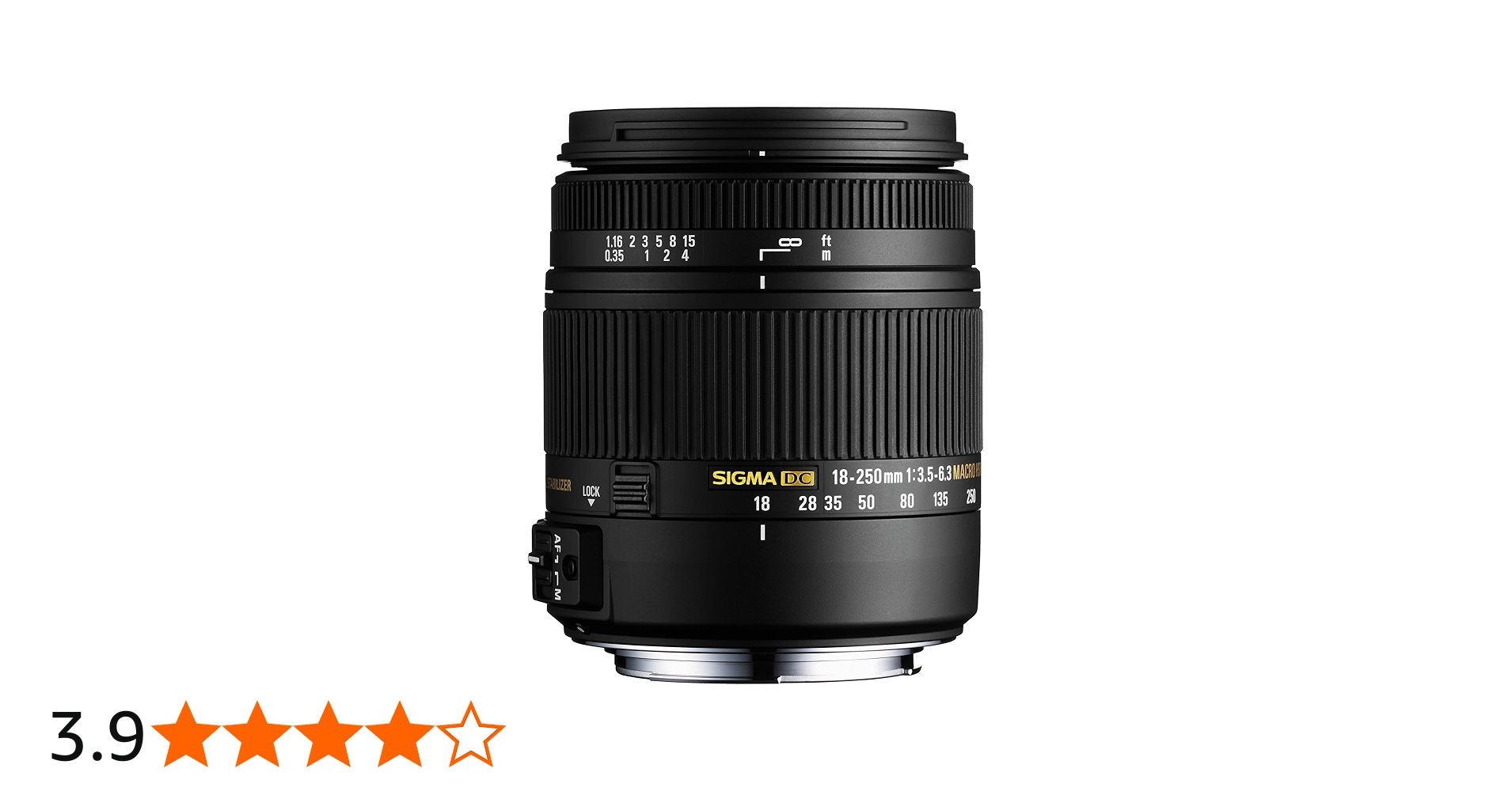 Amazon | SIGMA 高倍率ズームレンズ 18-250mm F3.5-6.3 DC MACRO OS