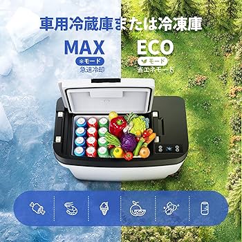 Amazon.co.jp: BODEGA 車載冷蔵庫 35L ポータブル冷蔵庫 -22℃~10