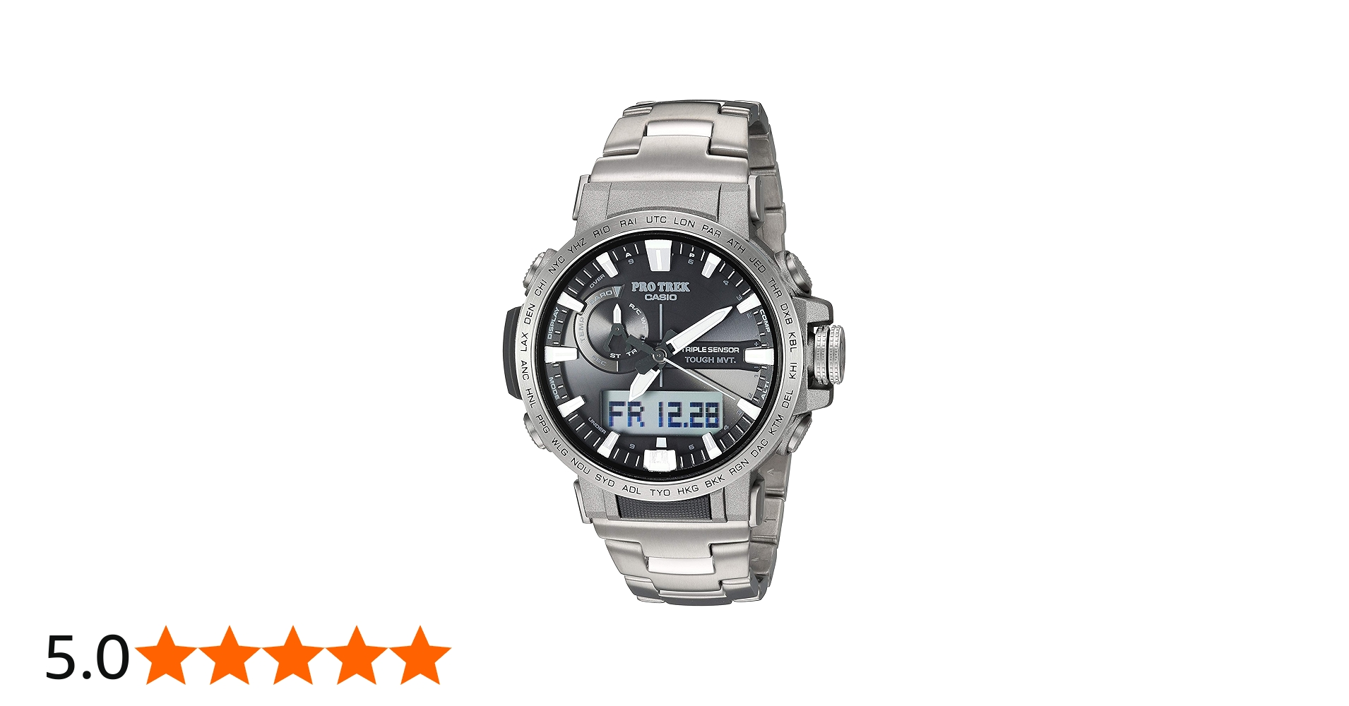 Amazon.co.jp: カシオ メンズ プロトレック ステンレススチール