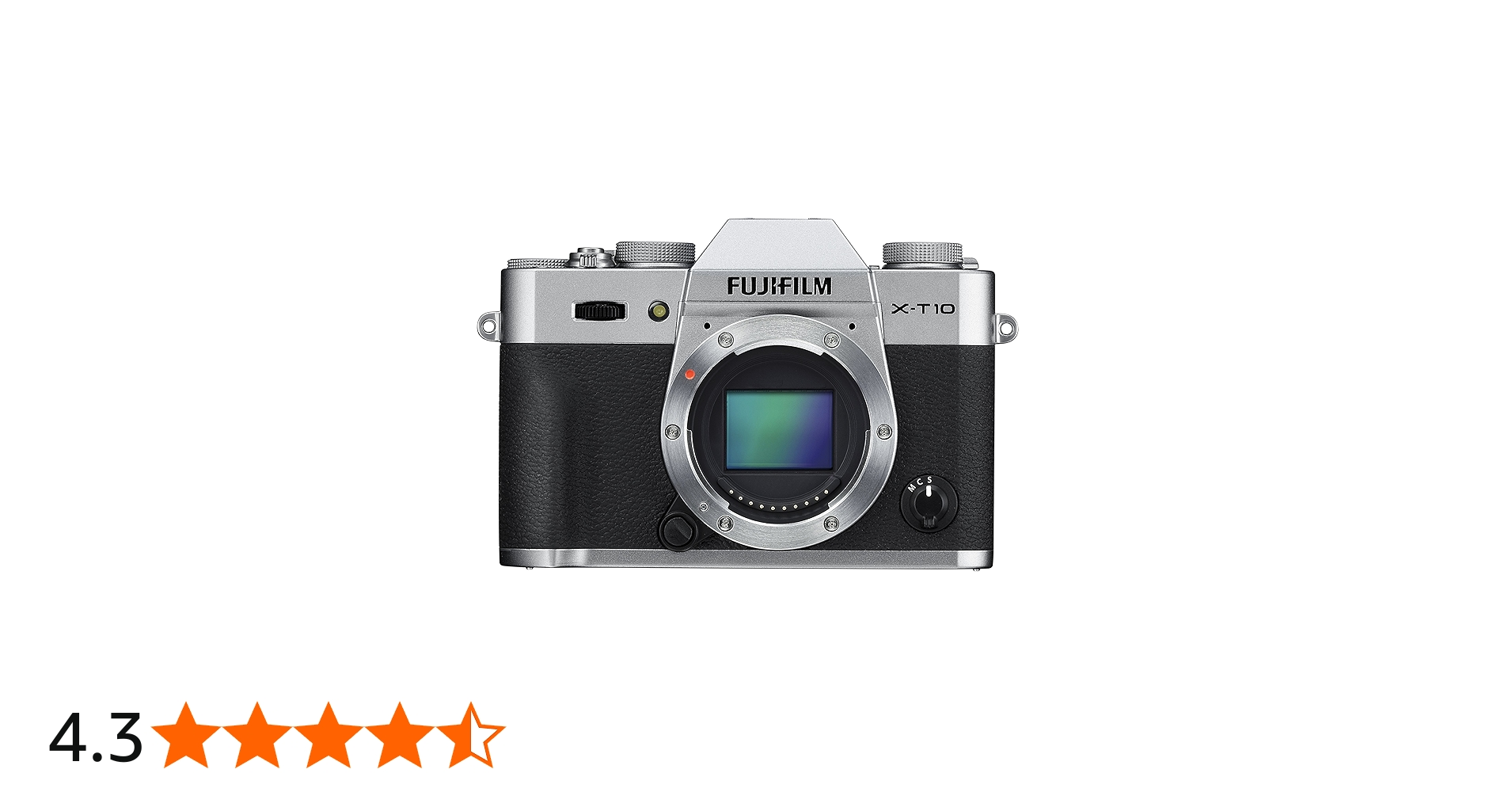 Amazon | FUJIFILM ミラーレス一眼 X-T10 ボディ シルバー X-T10-S
