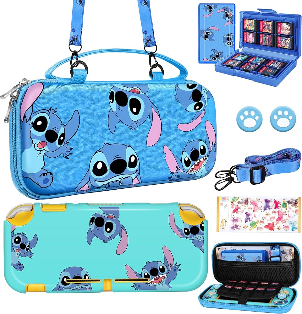 Amazon.com: Xinocy for Nintendo Switch Lite 7 in 1 Storage