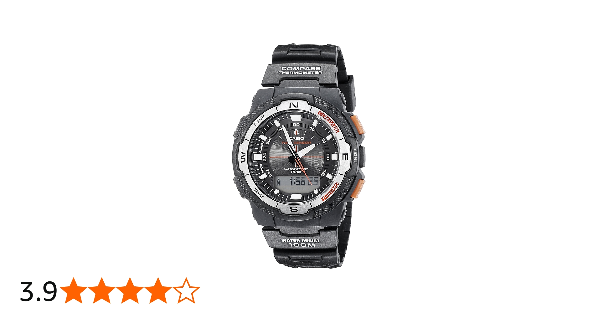 Amazon.co.jp: [カシオ]CASIO スポーツギア ツインセンサー デジタル