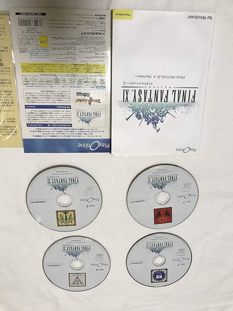50）FINAL FANTASY ⅩⅠ Play Online 未使用商品 50）FINAL FANTASY
