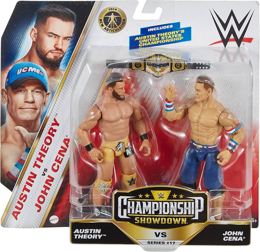 Amazon.co.jp: Mattel WWEチャンピオンシップ対決 2パック アクション