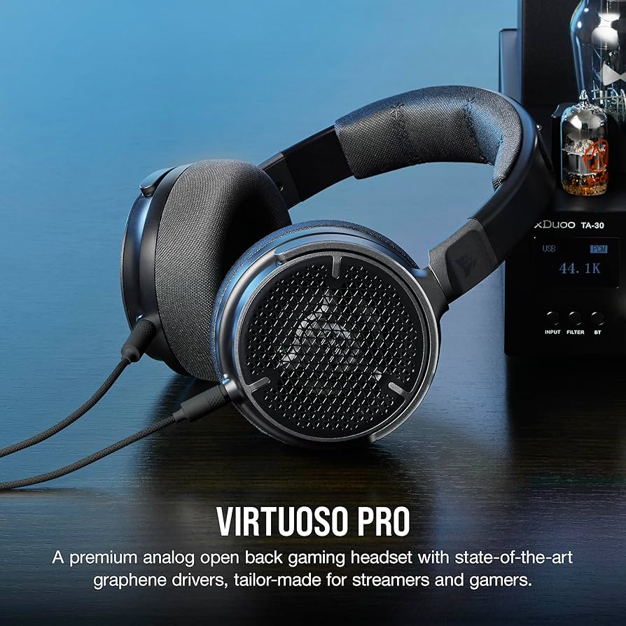 Amazon.com: Corsair Virtuoso PRO Wired Open Back Gaming Headset