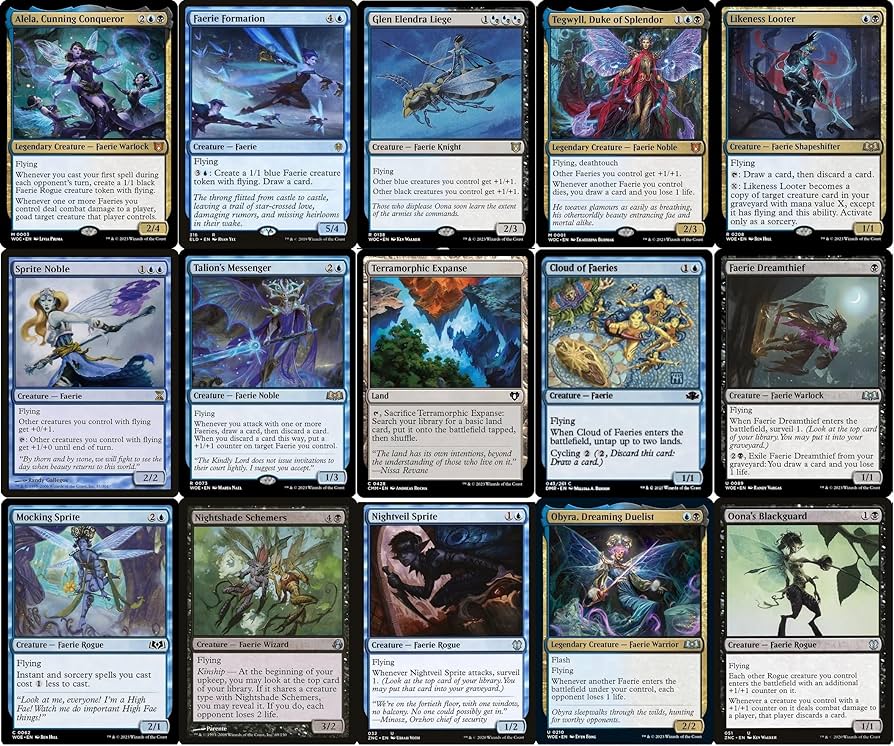 Amazon.co.jp: MTG Decks & Moreエリートコマンダー フェアリーデッキ