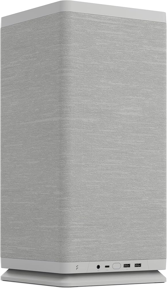 Amazon.com: Fractal Design Mood Light Gray PC Case - Sleek Fabric