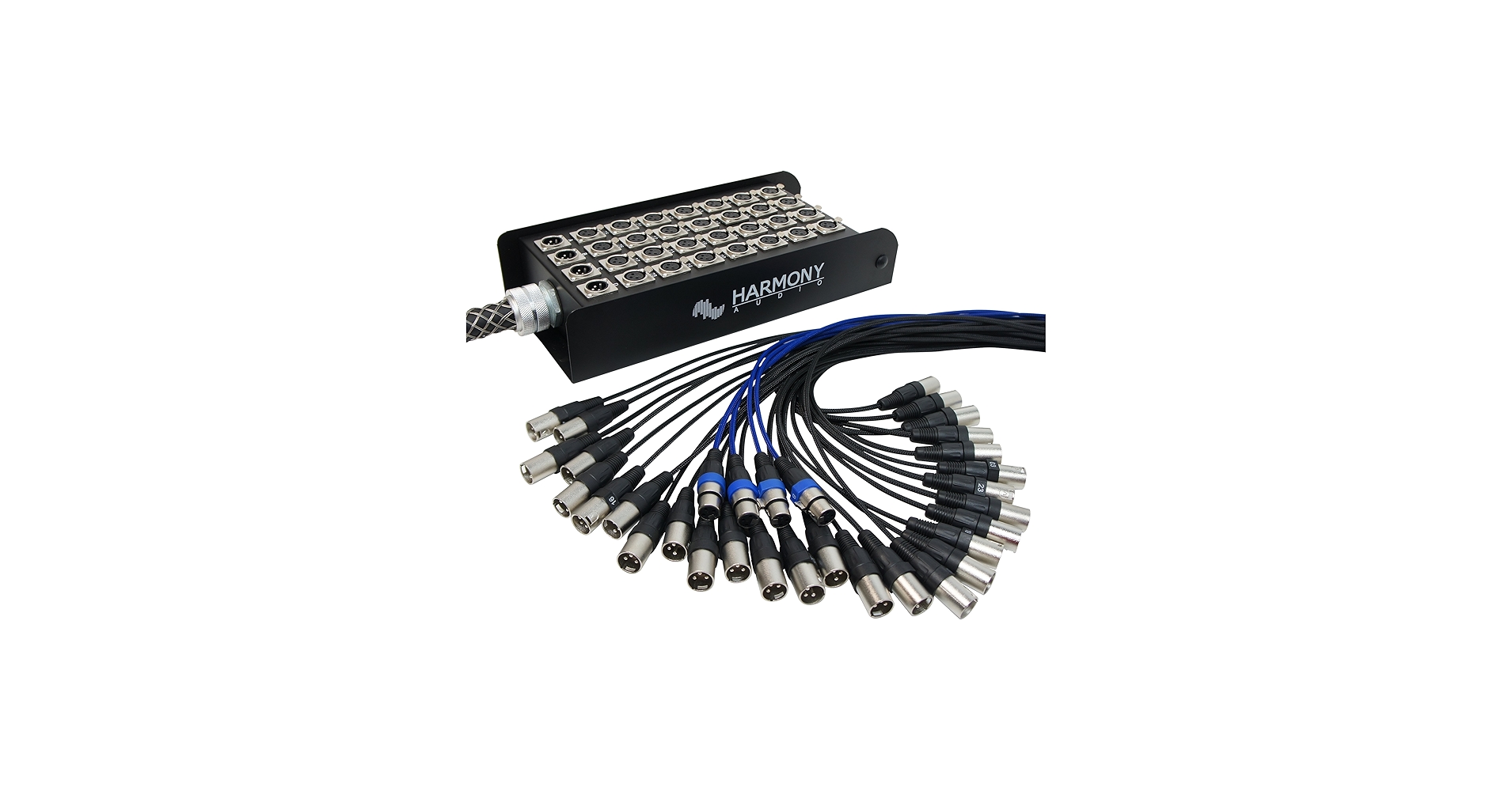 Amazon.com: Harmony Audio HA-SB32150 Pro Stage XLR Snake Cable Box