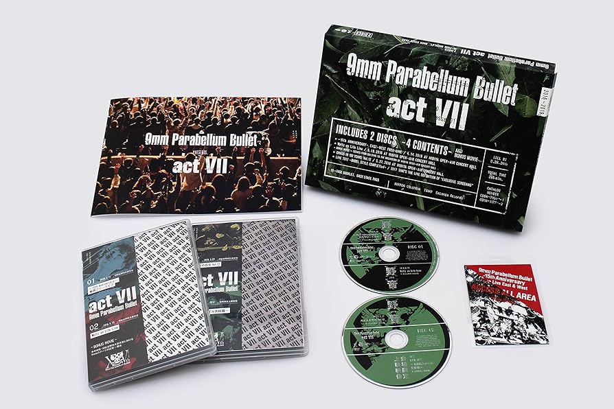 Amazon.co.jp: actVII(Blu-ray) : 9mm Parabellum Bullet: DVD