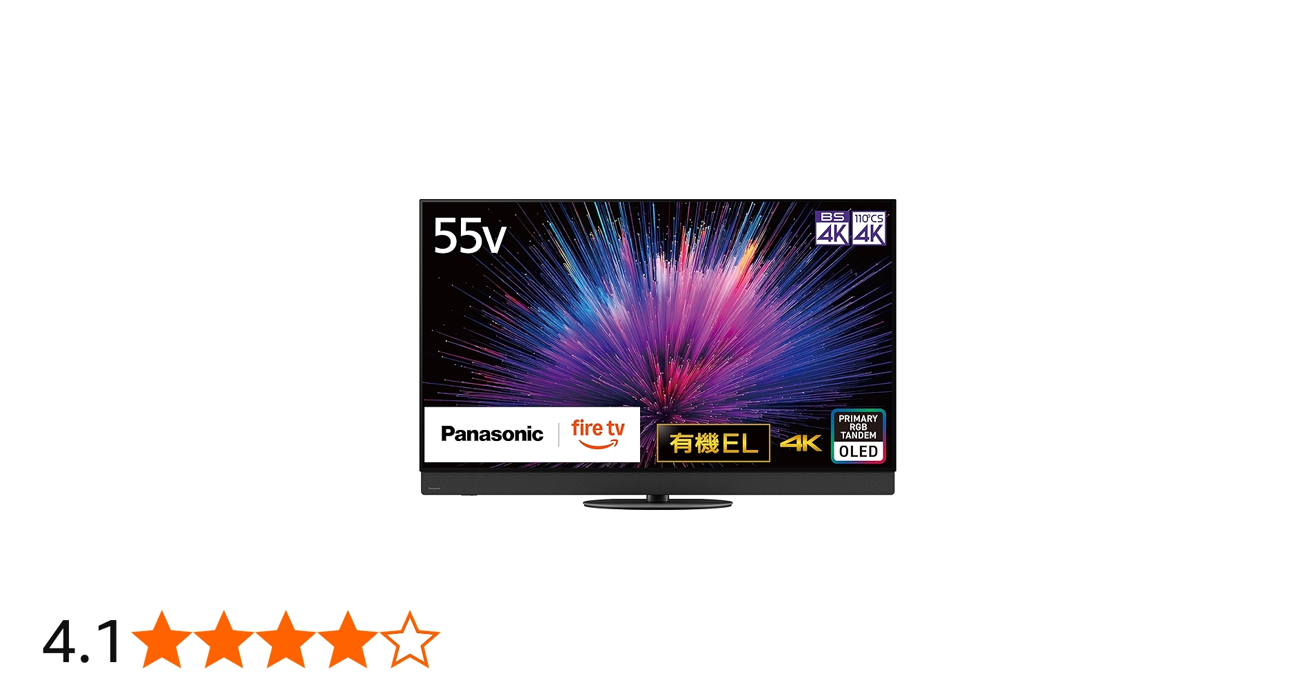 Amazon.co.jp: パナソニック 55V型 有機EL テレビ 4K TV-55Z95B VIERA