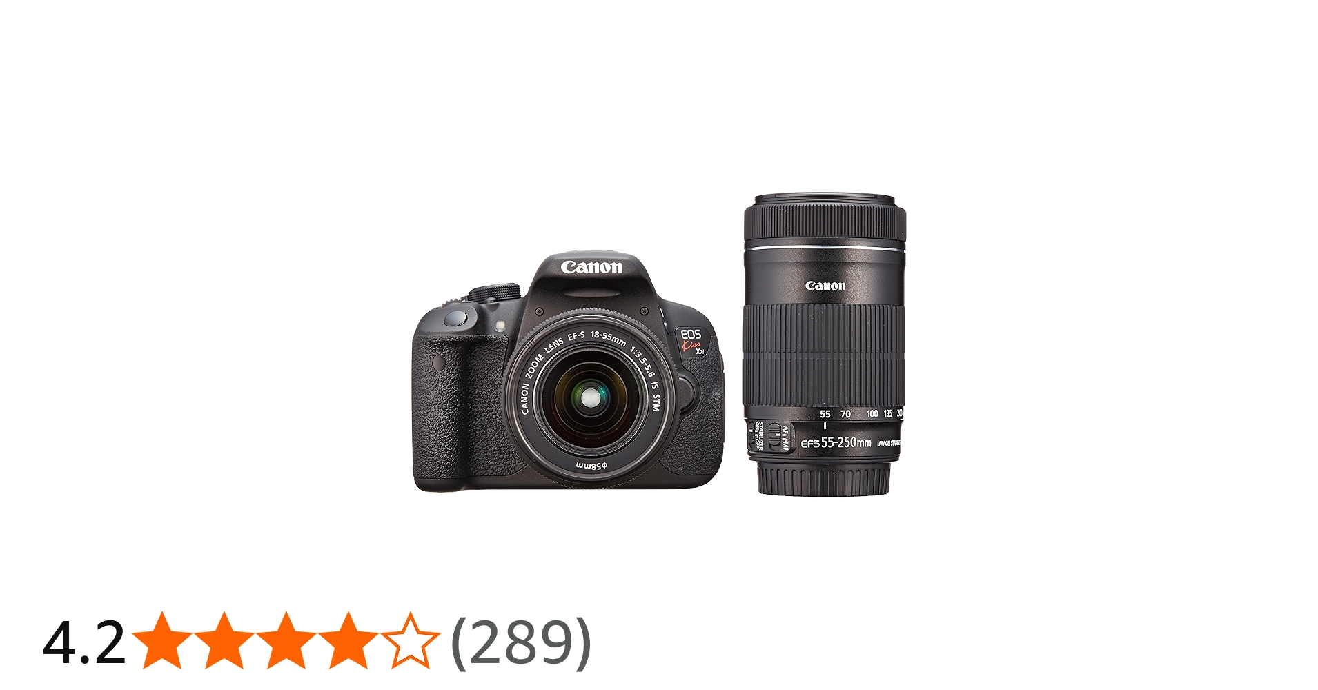 入門機に人気】Canon EOS Kiss X7 ダブルレンズセット S数少 CANON EOS