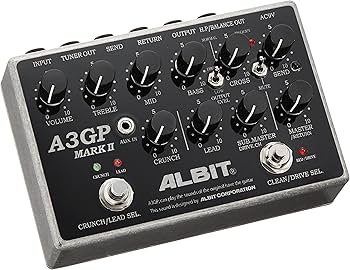 Amazon | ALBIT GUITER PRE-AMP ギタープリアンプ A3GP MARKII