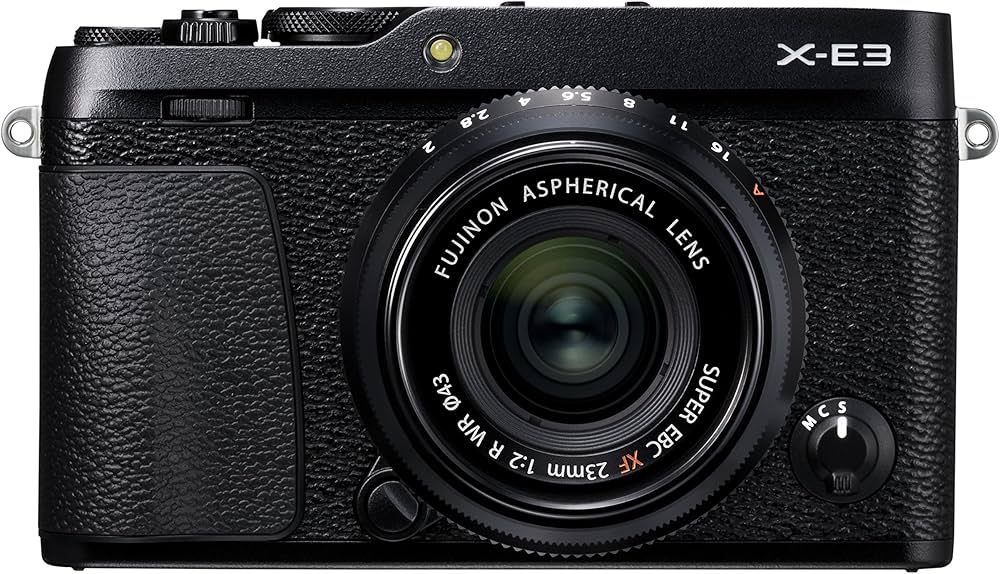 Amazon | FUJIFILM ミラーレス一眼 X-E3単焦点レンズキットブラック X