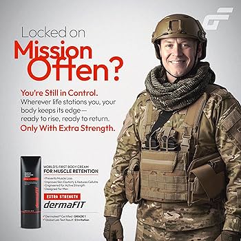 Amazon.com : dermaFIT Extra Strength Muscle Maintenance Cream