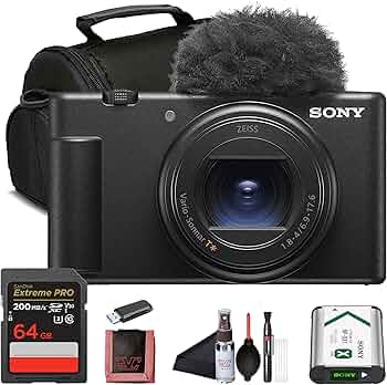 Amazon.com : Sony ZV-1 II Compact Vlogging Camera (ILCZV-1M2/B