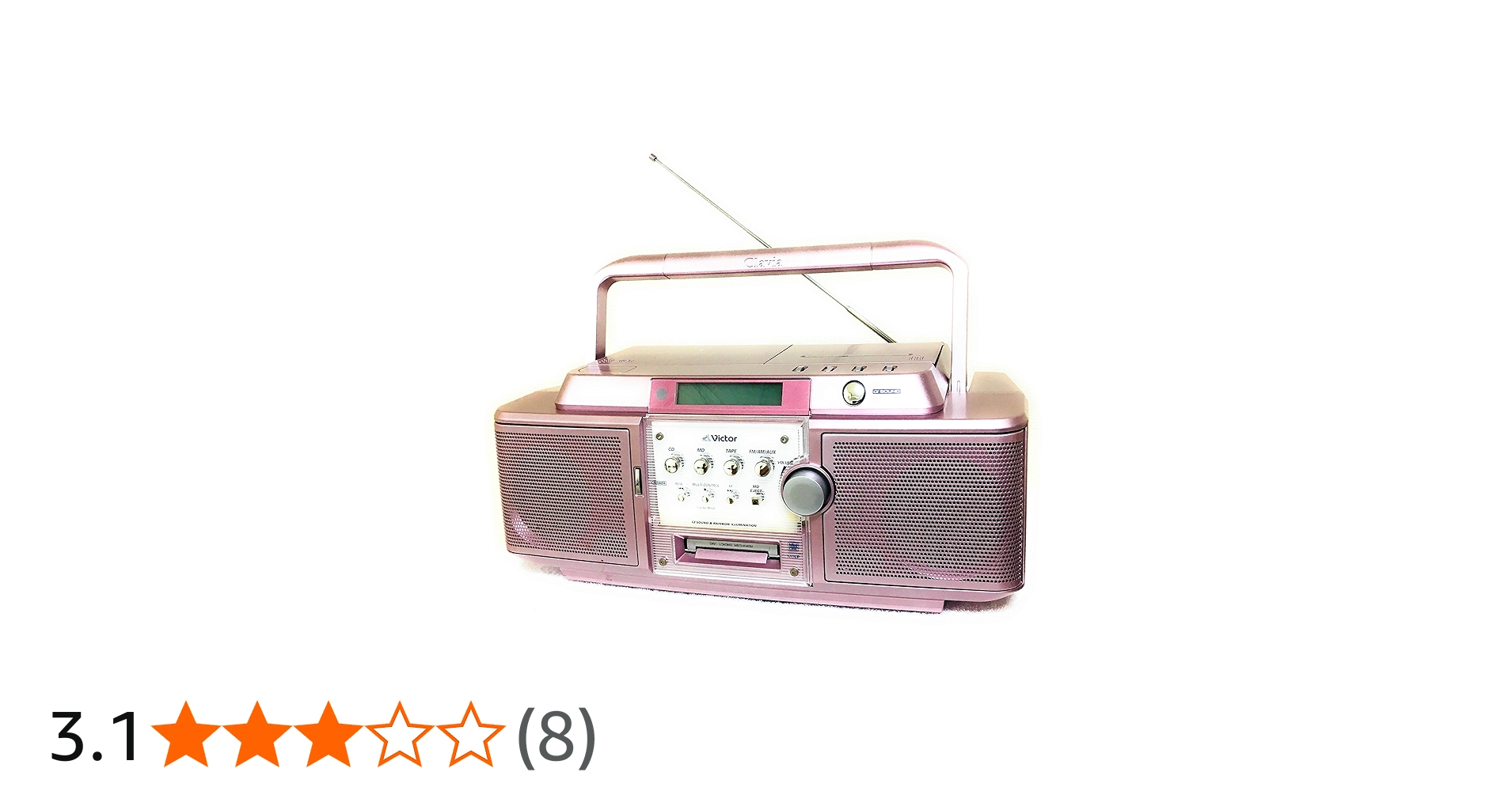 Amazon | Victor ビクター JVC RC-Z1MD-P ピンク CD-MDポータブル