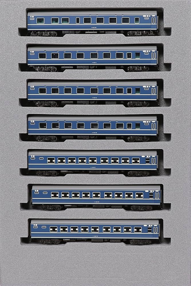 Amazon | KATO Nゲージ 20系寝台特急 あさかぜ 初期編成 7両増結セット