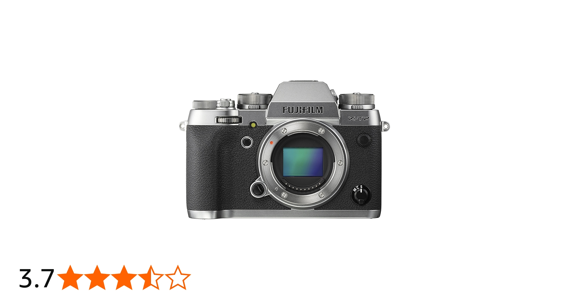 Fujifilm X-T2 Mirrorless Digital Camera Body - Graphite Silver